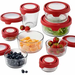 Anchor Hocking True Seal Glass Food Storage, Set of 16