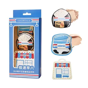 2 Pcs Soft Makeup Puff & Makeup Sponge, Reusable Foundation Sponge Applicator for Liquid and Setting Powder, Flawless Base, with Storage Case