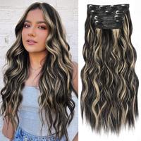 Black Mix Blonde(20inch）