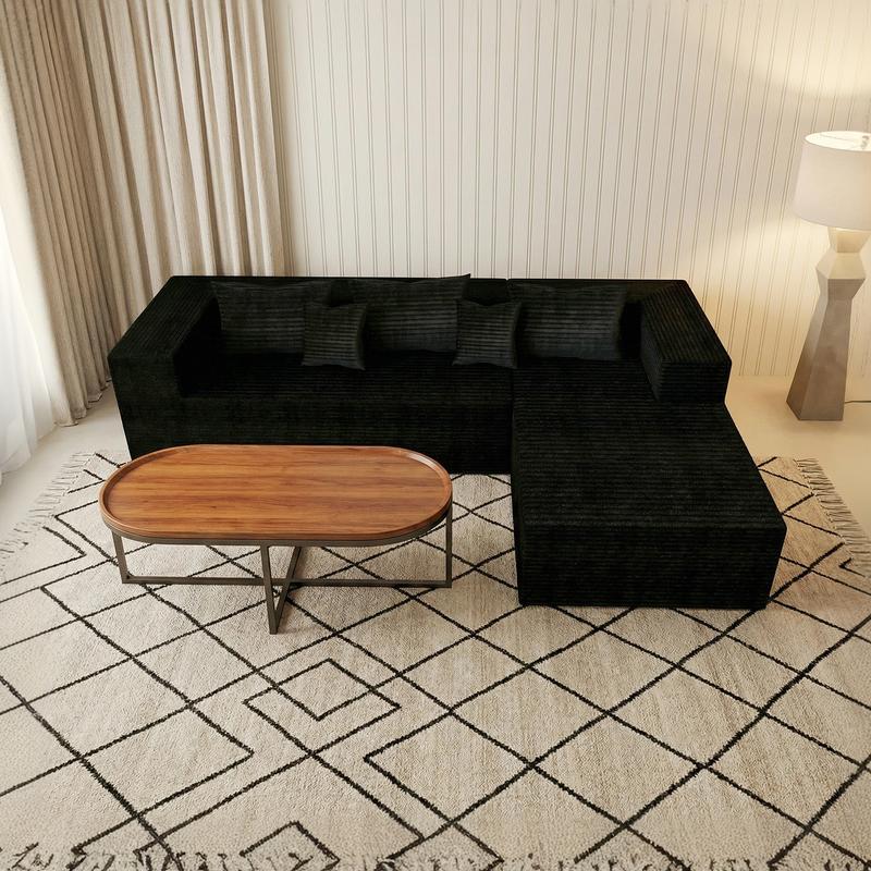 Compressed Sofa - versatile, frameless sofa bed and recliner with a multi-functional design, featuring built-in high-density support foam.  Suitable for bedrooms and living rooms, this sofa chair requires no assembly (includes 2 throw pillows).