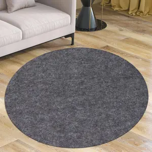 Rug Pad Round 1/4 Thick  Non-Slip Rug Pad, Pad for Hardwood Floors, Rug Pads for  Floors and Finishes, Keeps Carpets in Place Soft and Safe(5TF)