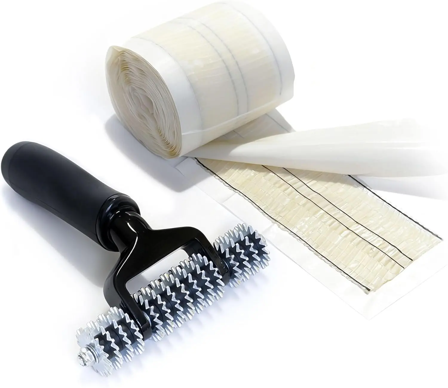 DIY Carpet Repair Kit, No-Iron Patch Repair Tool with Tape & Roller, Fix Pet Damage, Burns, Tears and Carpet Holes Easily
