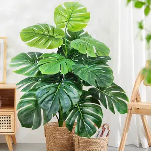 60-86-103cm ( 40.5 inches) artificial monstera plant is a decorative item that combines beauty and practicality. Here is a detailed introduction from multiple perspectives: