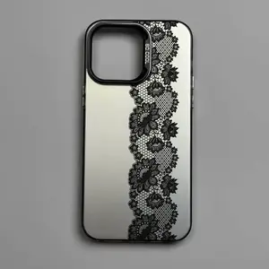 Lace Style Cool Girl Phone Case For iPhone 17 16 15 14 13 12 11 Pro Max Plus Air And Galaxy S25 S24 S23 S22 Ultra Plus FE Shockproof Back Anti Fall Matte Cover Unique Gift For Christmas Birthday