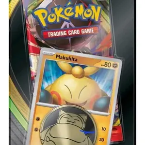 Pokemon Trading Card Game - Perfect Order 5 Pack Blisters - Makuhita Card - Collectible Game Accessories