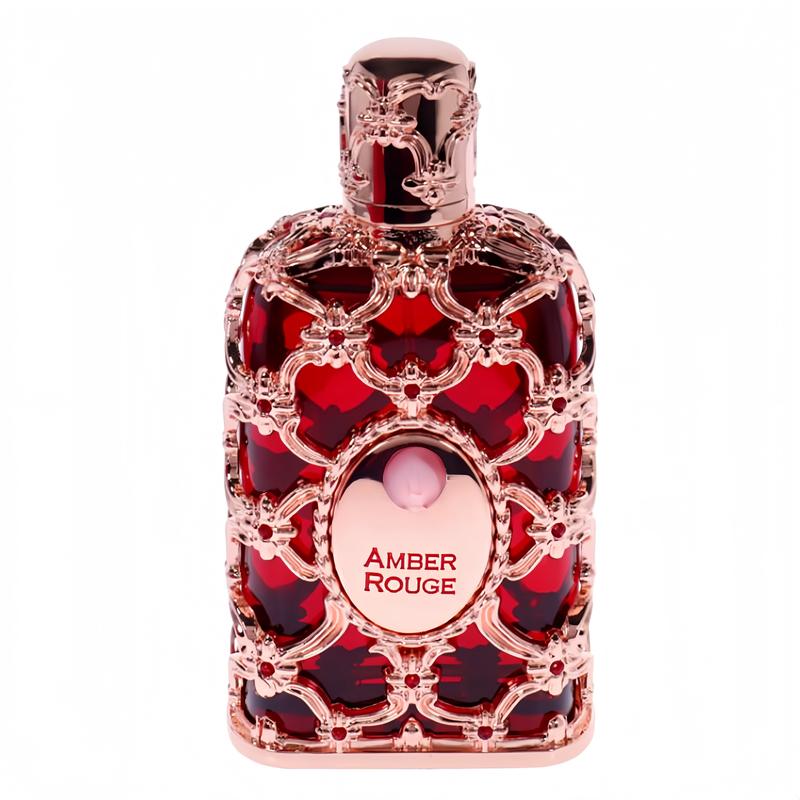 AMBER ROUGE Unisex Eau de Toilette – 2.7 oz (80ml) | Long-Lasting Vanilla Perfume with Pheromones | Midnight Ballerina & Vanilla Voyage Scents | TikTok-Viral Gender-Neutral Fragrance, Perfect as Cologne to Buy Your BF or GF