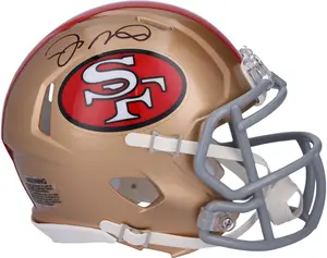 Joe Montana San Francisco 49ers Autographed Riddell 1964-1995 Throwback Speed Mini Helmet - Fanatics Authentic Certified