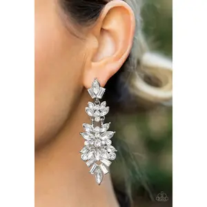 Frozen Fairytale White Earrings May 2022 Life of the Party Exclusive
