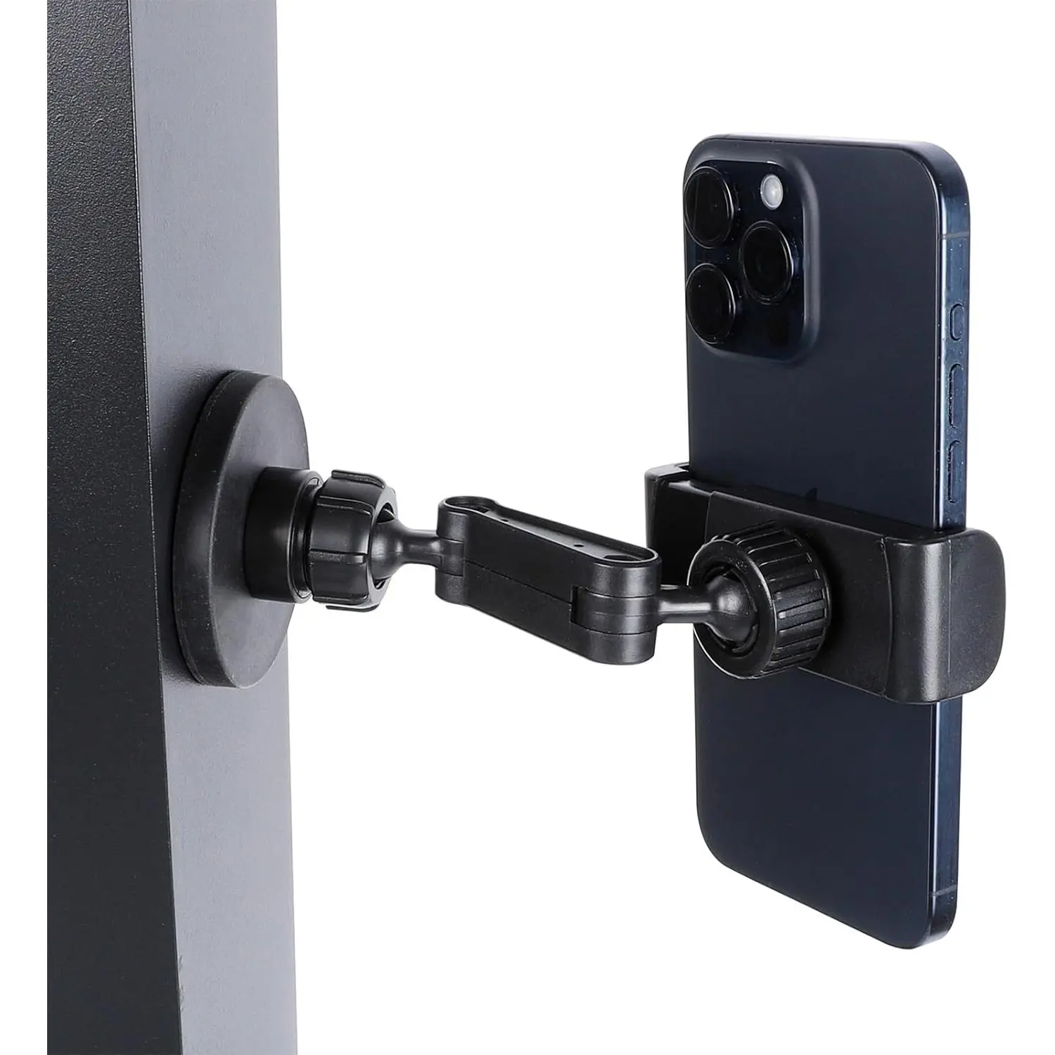 Gym  Phone Holder Mount Attach to Metal Surface, 360? Rotatable Heavy Duty  Phone Mount for Gym Workout Record, Compatible with , , All Cell Phone