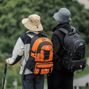 Adventure & Commute Large Capacity Backpack - Premium Men's Durable Backpack with Detachable Daypack, Perfect for Students, Hikers, and Business Travelers with Separate Shoe Compartment
