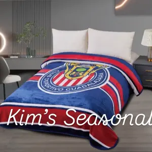 Chivas del Guadalajara Reversible Thin Cloud Soft Blanket Kim's Seasonal Edition