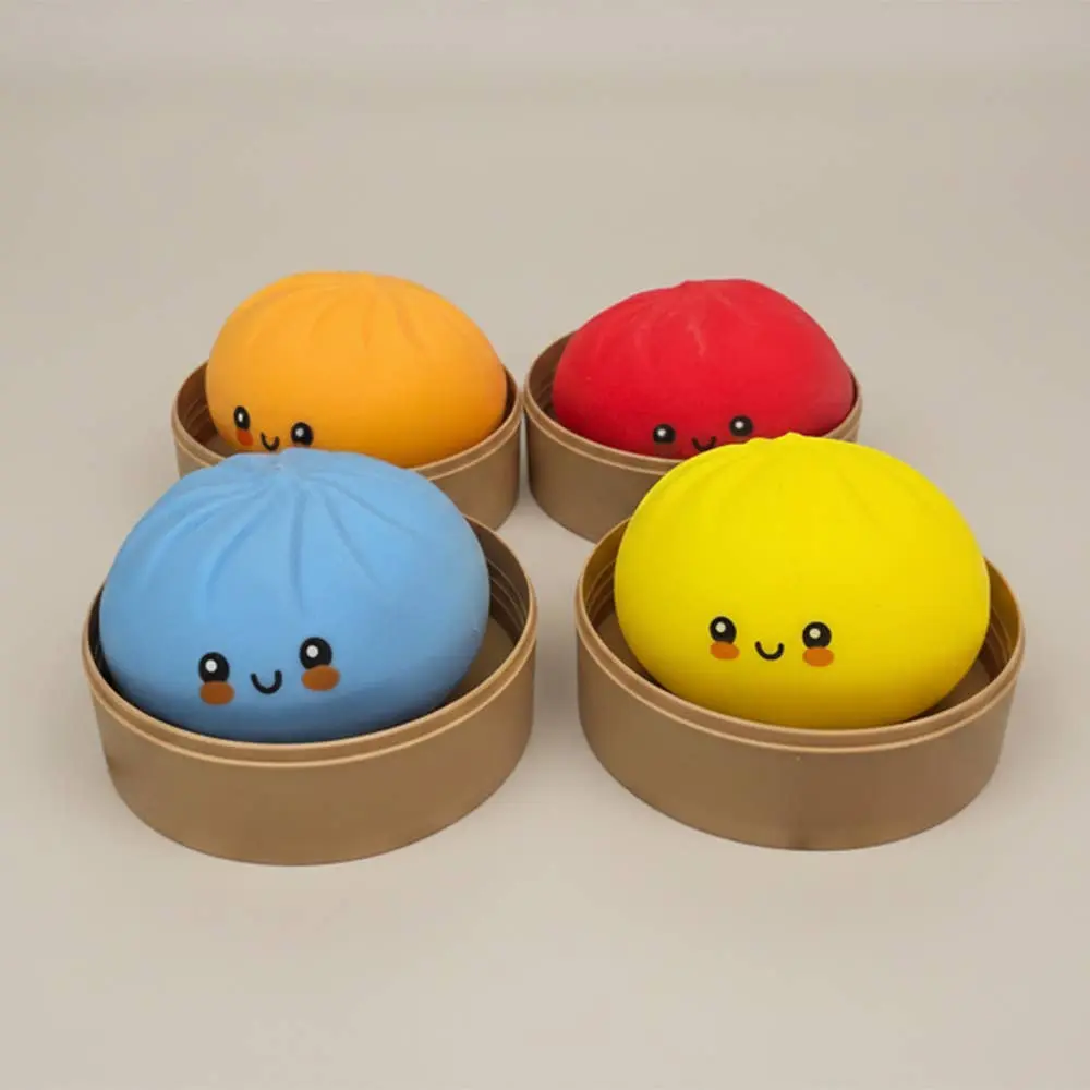 Rainbow Squishy Mystery Dumpling Stress Relief Squeeze Toy