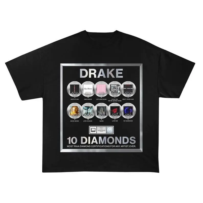 Vintage Drake 10 Diamonds T-Shirt