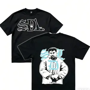 🔥 [Graphic Tee][fashion shirt] [100%Cotton] SDL Full Color Chicano Graphic Hoodie – Bold Streetwear Unisex Urban Sweatshirt, Premium Cotton Blend Hoodie, Vibrant Full Print Design, TikTok Viral Chicano Fashion Essential, Casual Verano Streetwear Outfit