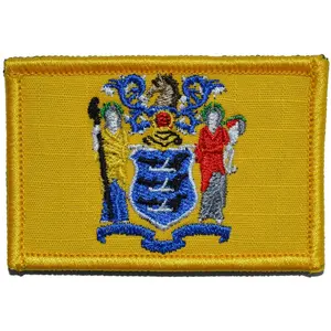 New Jersey State Flag - 2x3 Patch