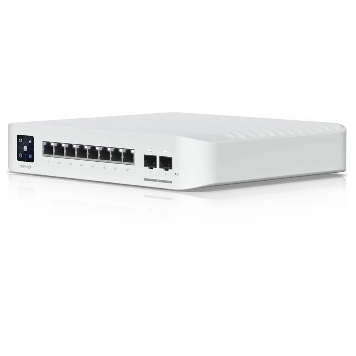 Ubiquiti Networks Pro 8 PoE Compact Form Managed Layer 3 Gigabit Switch - 8-Port, SFP+, PoE Support