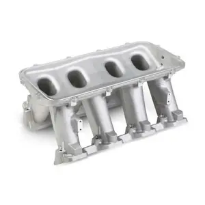Holley LS3 Hi-Ram Lower Carbureted Manifold Satin