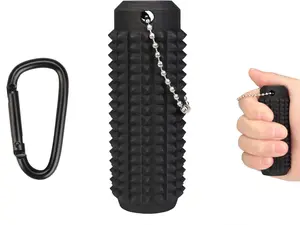 Little Ouchies Spiky Fidget – Portable Anxiety Relief Toy for Adults Stress Pain Stim Sensory Tool with Quiet Design | Novelty Gift (Black)
