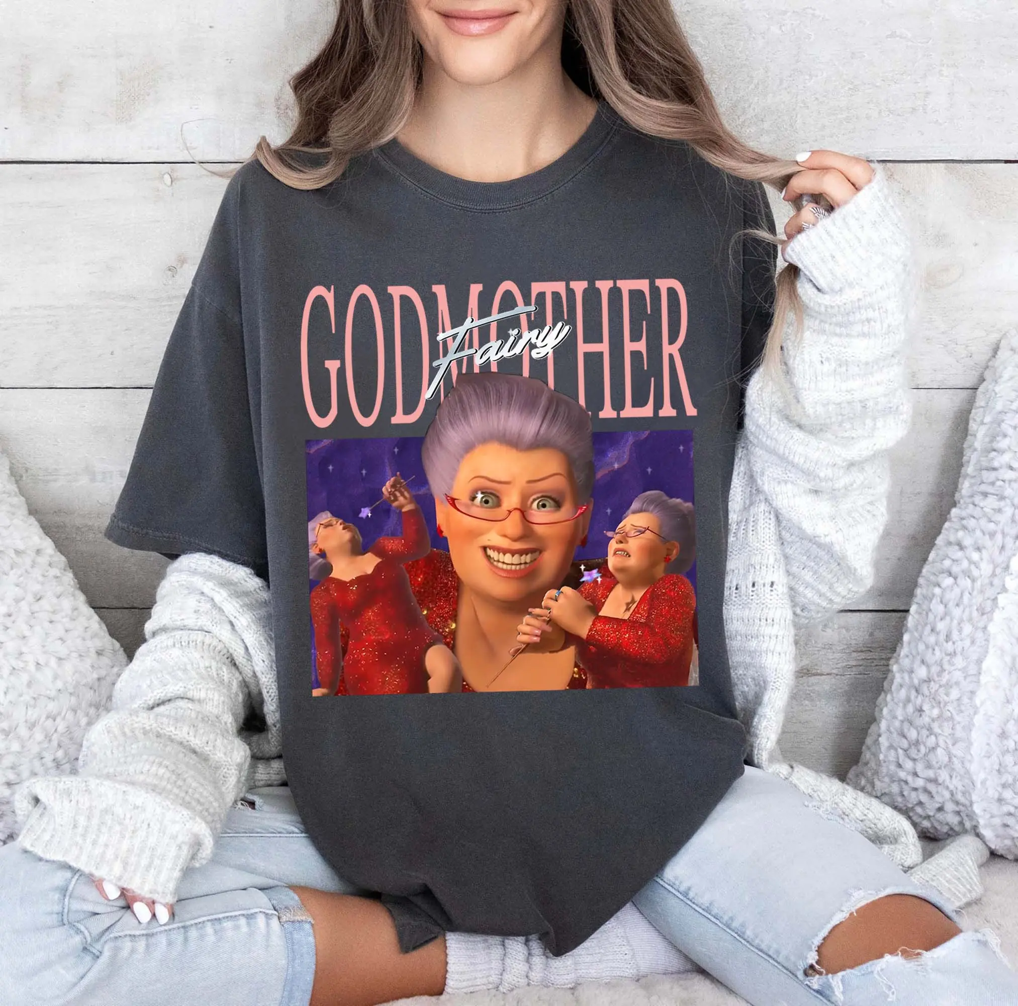 Shrek Fairy Godmother Retro shirt, Shrek Godmother shirt, Shrek Fairy Godmother Vintage Shirt