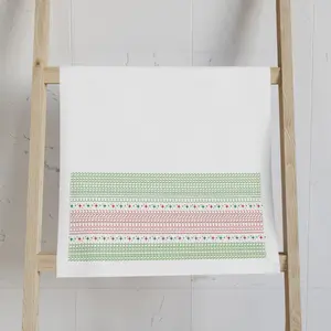 Funny Merry Fucking Christmas Hand Towel - Hidden Message Design, Holiday Towel, Gag Gift, Festive Home Decor, Kitchen Towel