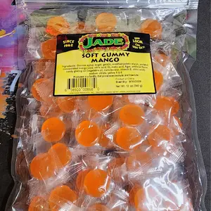 JADE Soft Gummy Mango Snacks - Hawaiian Islands Delight, 12 oz Pack, Since 1962, Classic Taste, Made in China