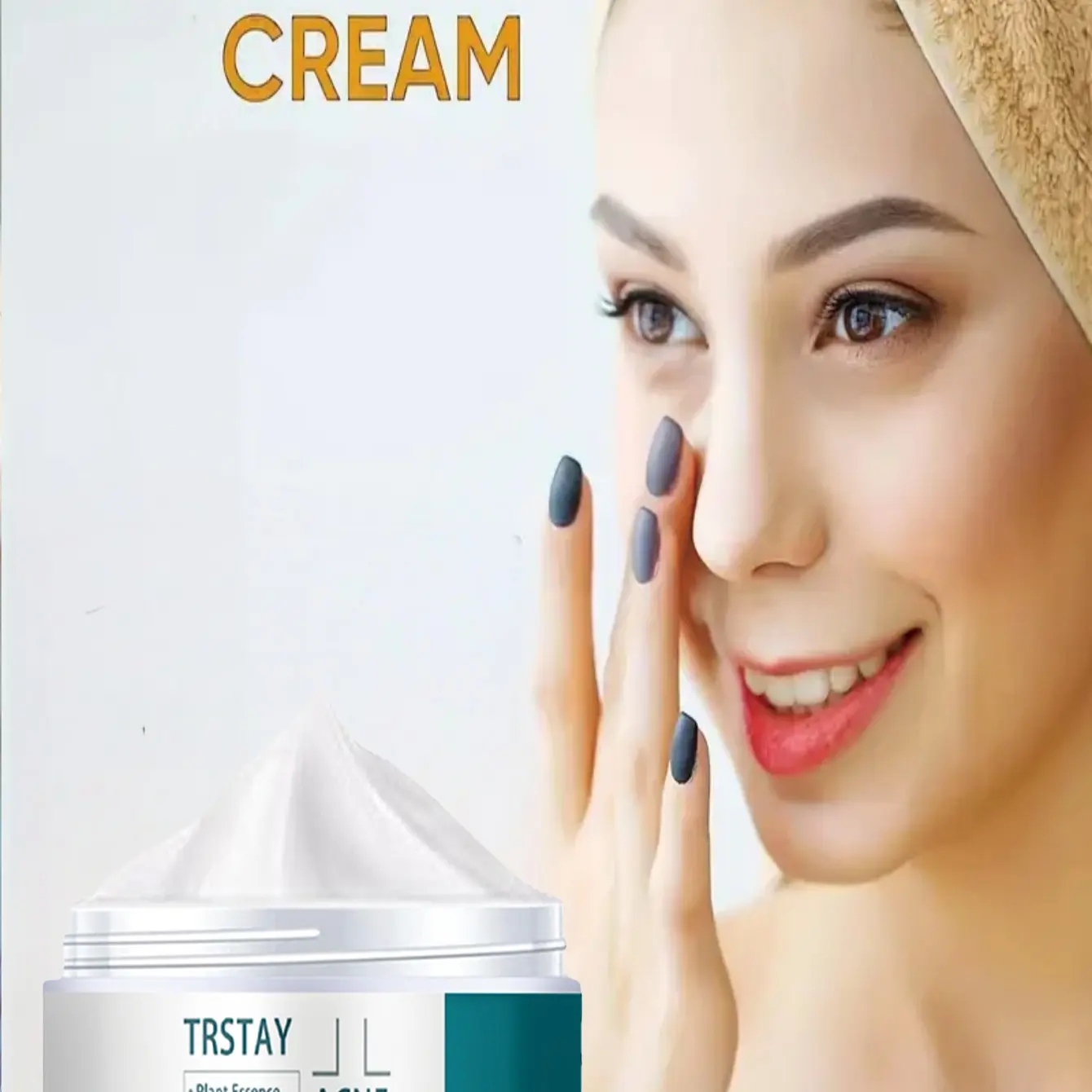 Trstay Niacinamide Whitening Face Cream, Brighten and Fade Spots, Vitamin E Nourish, Glycerin Moisturize, Extra Moisturizer, Soothe Acne, Smooth Skin Care, Facial Soothing Moisturizer