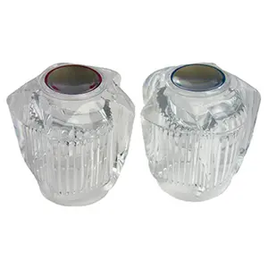 Larsen Supply 01-4013 Lavatory- Sink & Tub- Shower Handle- Clear