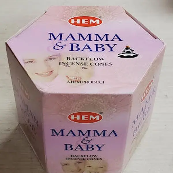 Hem Mamma & Baby Back Flow Incense Cones