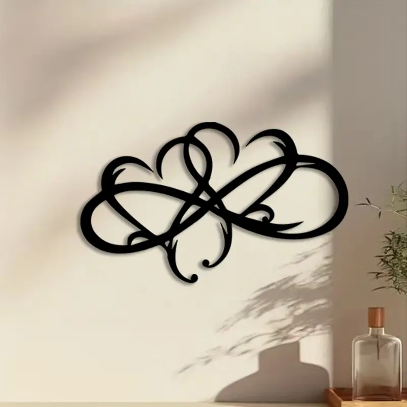1pc Interlocking Metal Wall Art, Interlocking Statue Mural, Perfect for Living Room Wall, Thanksgiving Decor, Ideal Gift for Puzzle Lovers, Rust-Resistant Metal