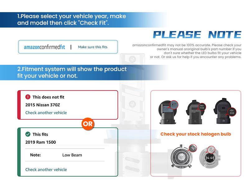 FRANXI 1999-2006 Chevrolet / GMC Silverado / Sierra 1500/2500/3500 9005/HB3+9006/HB4 LED HeadlightBulbs 6000K Cool White 32000LM Pack of 4