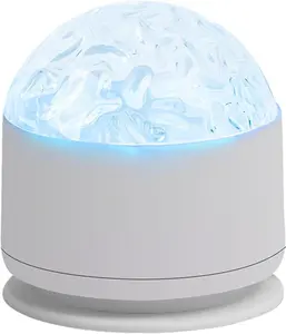 Ocean Lamp Water Light Projector - Water Ripple Projector Light Cube Aurora Northern Lights Wave Ripple Night Light for Bedroom,Wedding Party Wall Ambiance Decor and Gifts