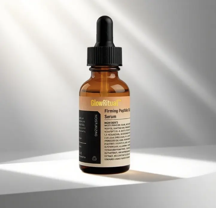 GlowRitual Peptide Power Serum | Firming, Anti-Glycation, Gentle for All Skin Types | 30ml