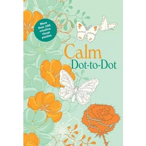USED Book - Calm Dot-To-Dot by Editors of Thunder Bay Press (Paperback) - english