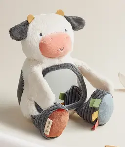 ITZY COW TRAVEL MIRROR & TUMMY TIME TOY