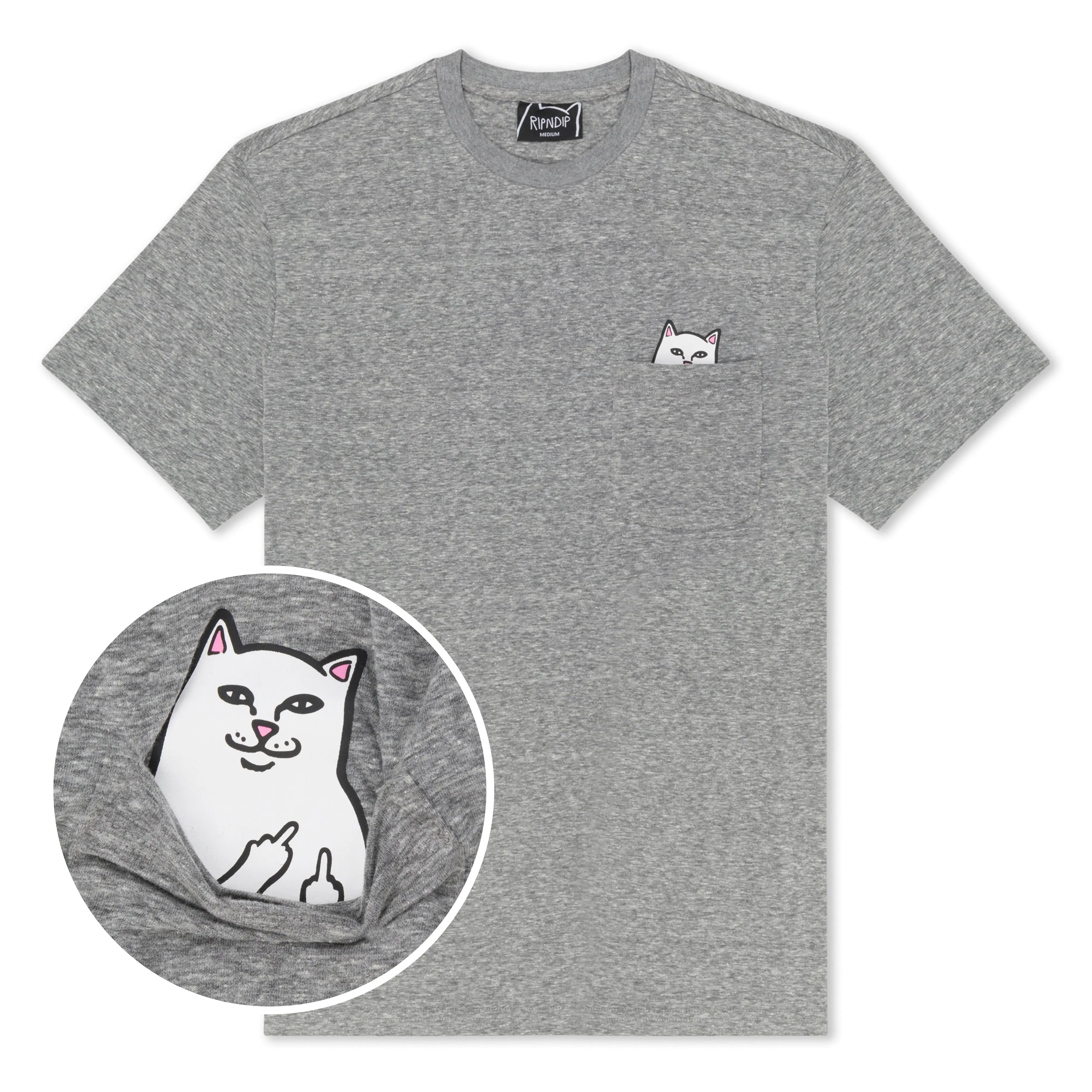 Lord Nermal S/S Pocket Tee (Heather Grey) Lord Nermal S/S Pocket Tee (Heather Grey)