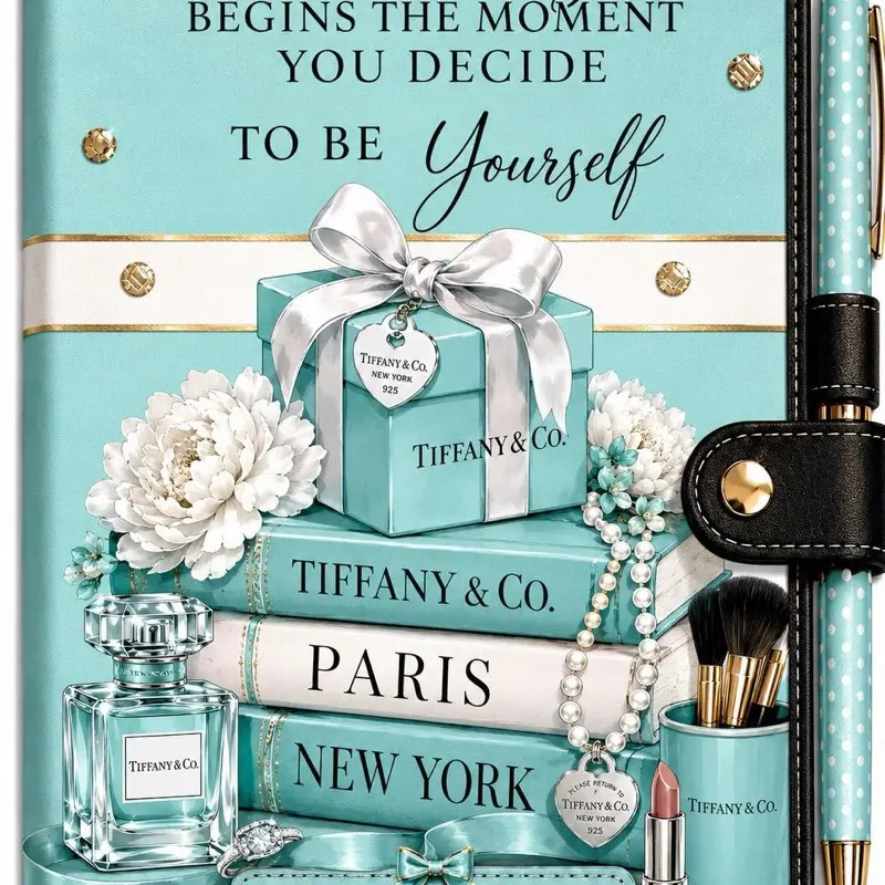 Be Yourself Dashboard- CUSTOM NAME- LUXE AQUA