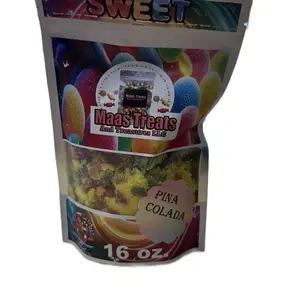 Pina colada flavored rushes candy 8 oz 1 and 1.5 lbs