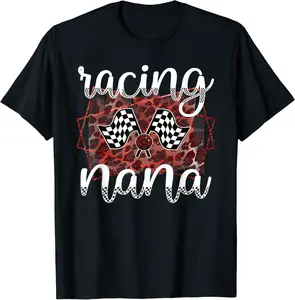 Racing Nana Grandma Proud Race Nana Of A Racer T-Shirt - Claragonz Shop 41B0B1N4FCK7