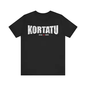 Punk Music Fan T-Shirt, Kortatu Oi Ska Tee, Unisex Jersey Short Sleeve Shirt, Skinhead Antifa Clothing, Men Women Top
