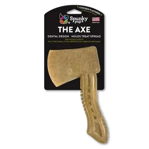 Spunky Pup The Axe Dog Chew Toy