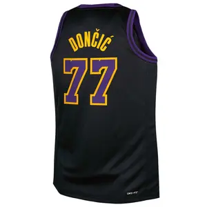 Dončić #77 Swingman Jersey 2026 full logo