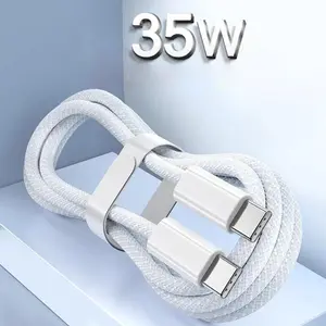 USB-C To Type-C Fast Charging Phone Data Cable, PD 35W Fast Charging Data Cable, Phone Accessories Compatible With iPhone 15 Pro Max Plus Samsung Huawei Xiaomi