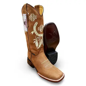 Franko Boots Women's Herradura Crazy Cafe