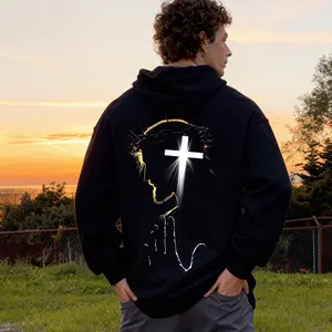 Jesus Unisex FallFreshness outfits men streetwear 80s 90s graphic tees cotton funny Hoodies men gifts