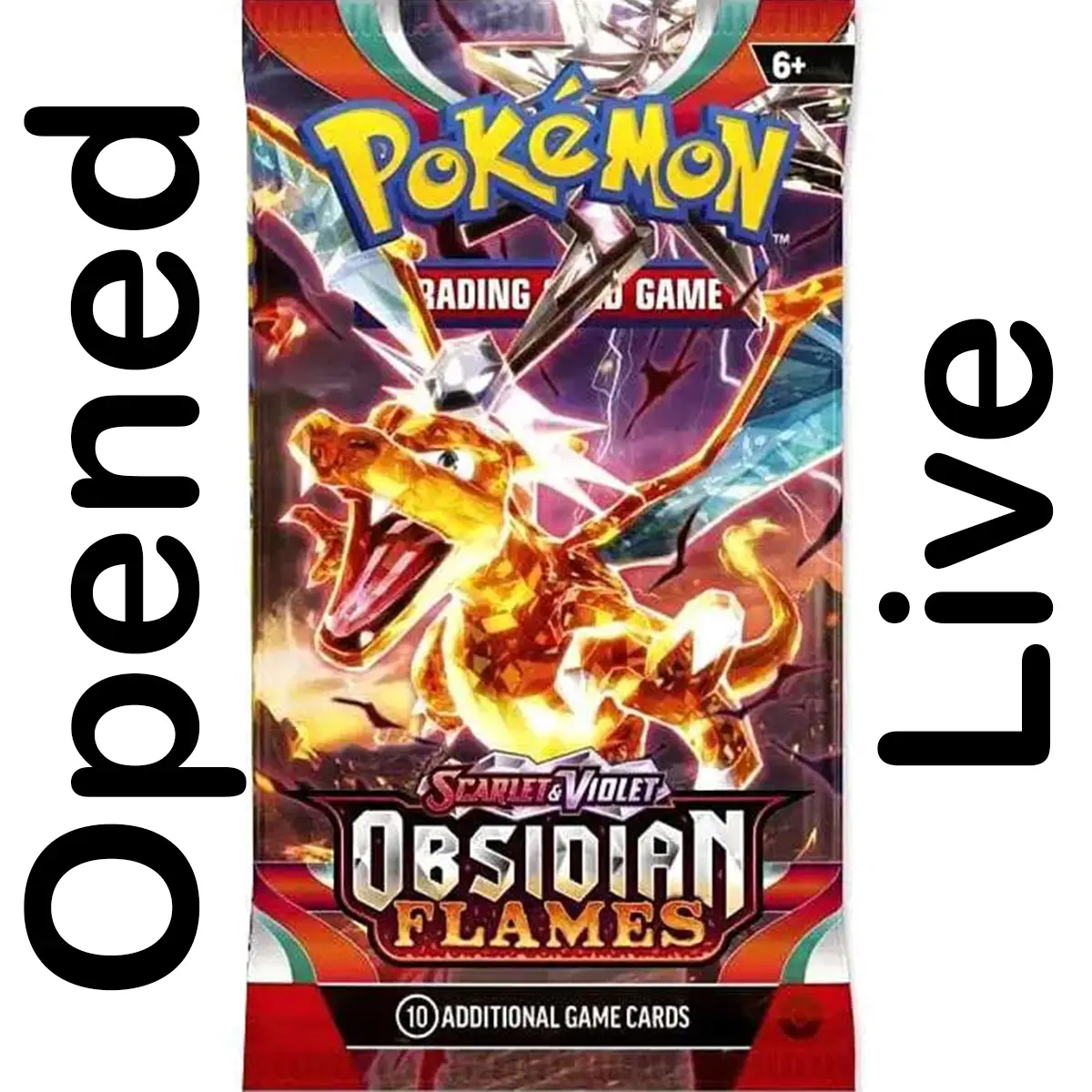 Live Obsidian Flames (Booster Pack)