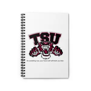 TSU Tigers Spiral Notebook - Ruled Line