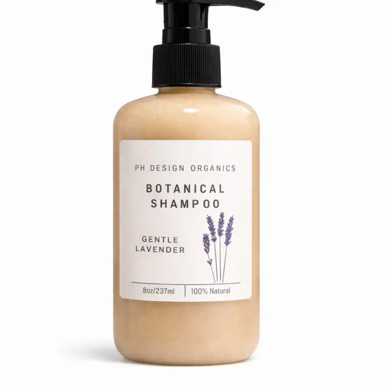 PH Design Organics Herbal Botanical Natural Shampoo Gentle Lavender Conditioner 8oz 237ml Haircare