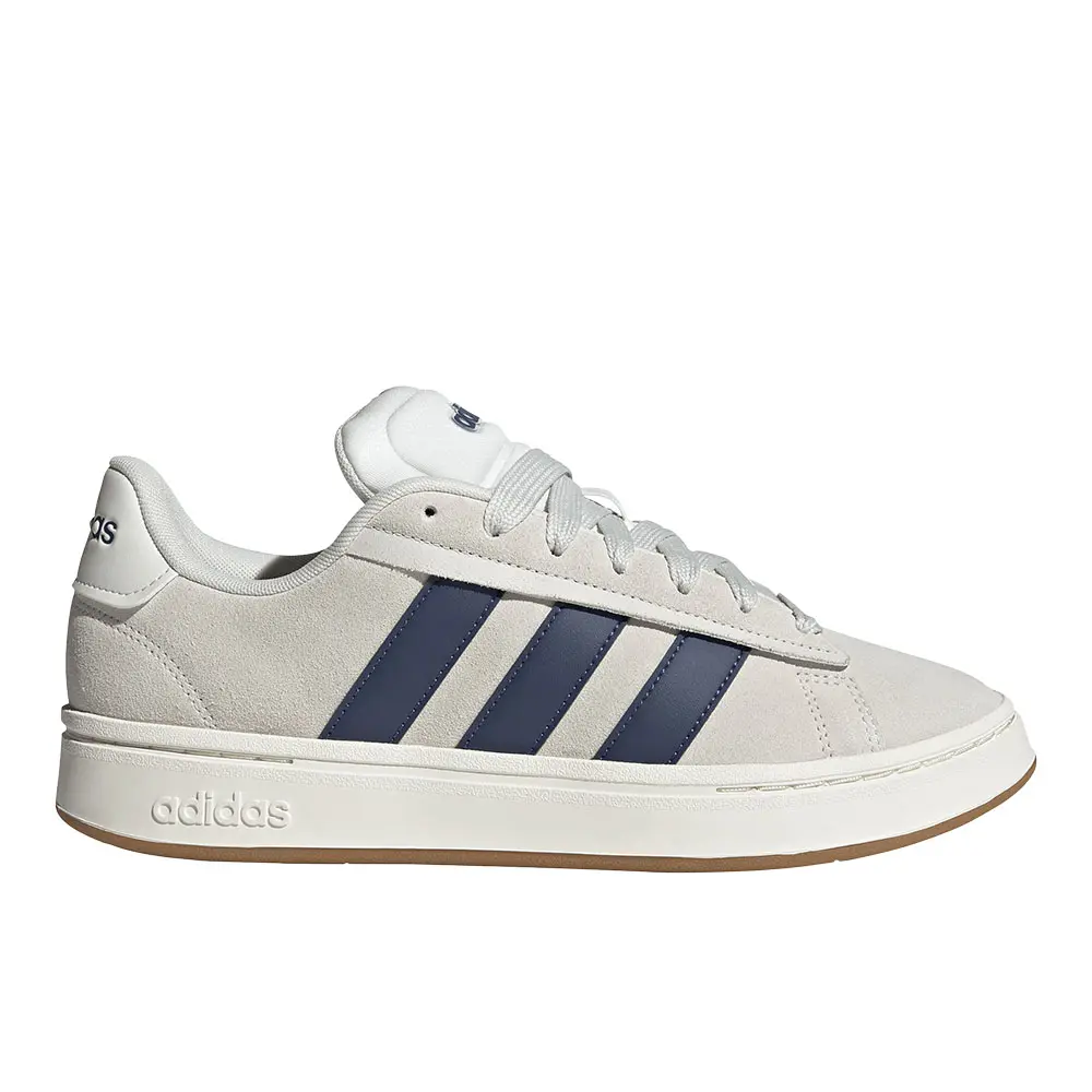 adidas Mens Grand Court Alpha Sneakers Shoes Casual - Grey adidas Mens Grand Court Alpha Sneakers Shoes Casual - Grey