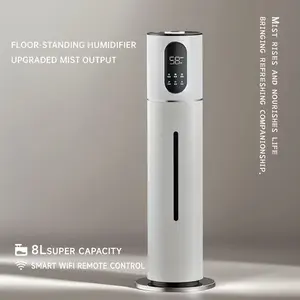 Floor-standing Home Use Quiet Air Humidifier for Bedroom, Pregnant Women, Mother, Infant, and Living Room with High Spray Capacity for Air-conditioned Rooms