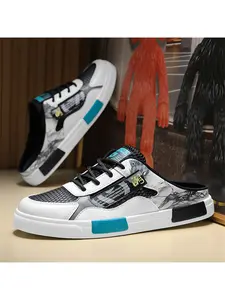 Baotou Men's Summer Slippers 2026 One-slip-on Half-slipper Sports Beach Sandals